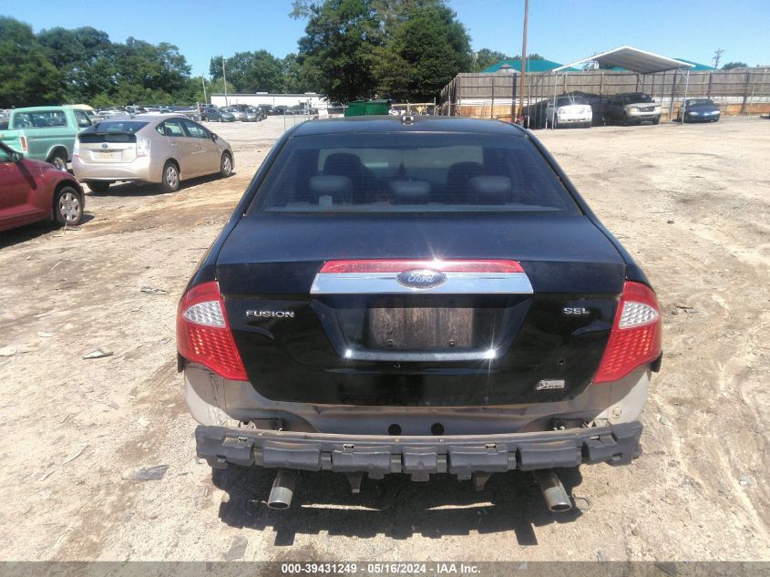 2010 Ford Fusion Sel VIN: 3FAHP0JG8AR184153 Lot: 39431249