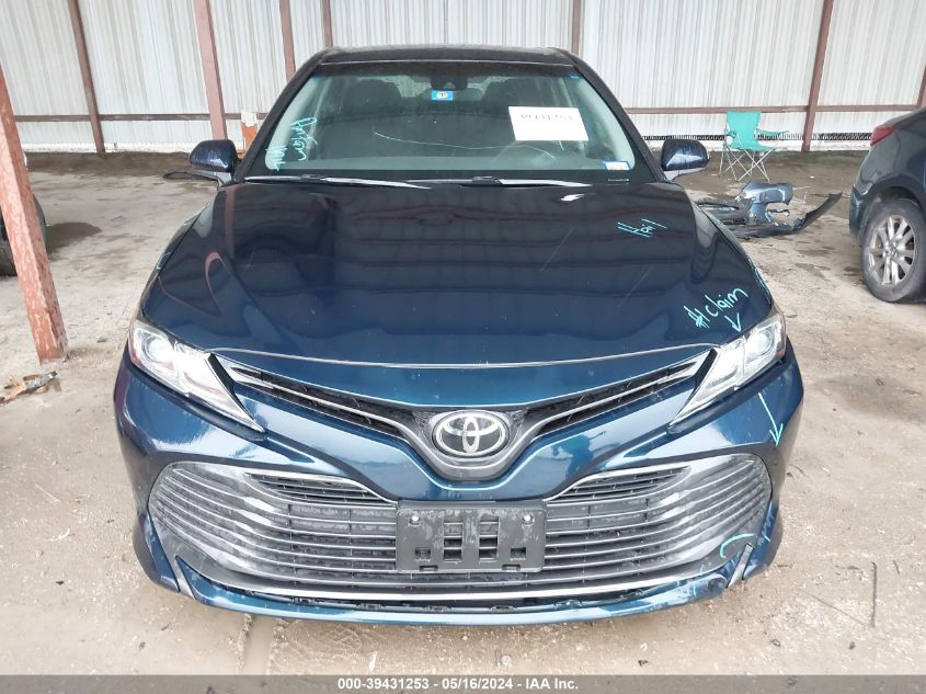 2019 Toyota Camry Le VIN: 4T1B11HK8KU257478 Lot: 39431253