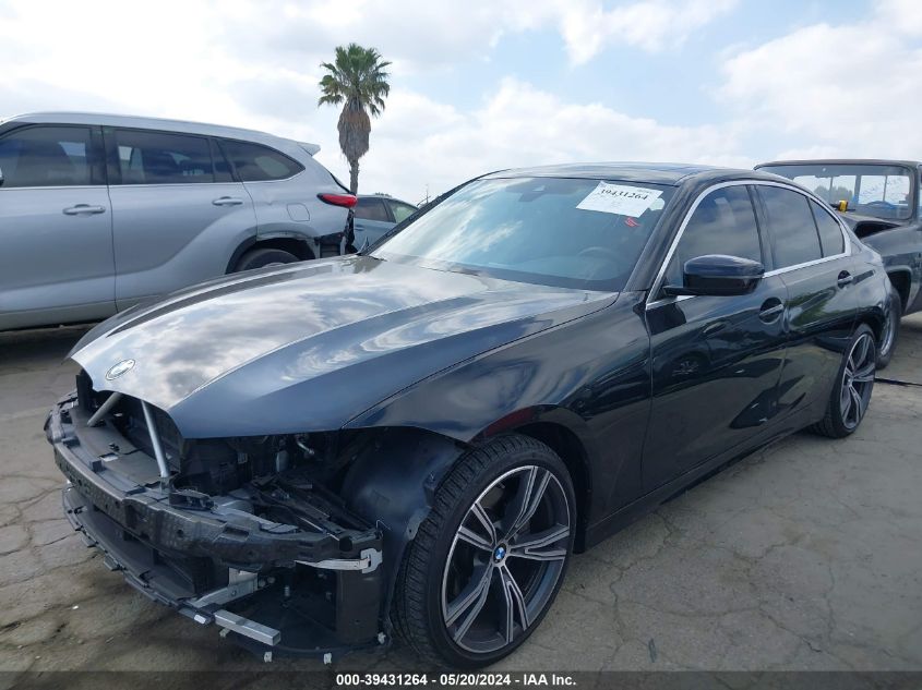 2022 BMW 330I VIN: 3MW5R1J03N8C37723 Lot: 39431264