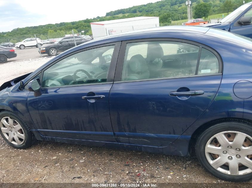 2007 Honda Civic Lx VIN: 1HGFA16597L079162 Lot: 39431268