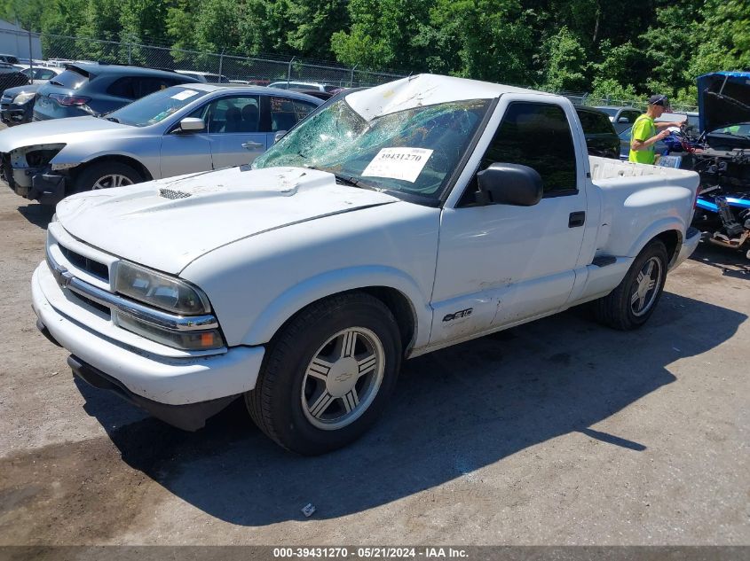 1998 Chevrolet S-10 Ls Sportside VIN: 1GCCS14X3W8233725 Lot: 39431270