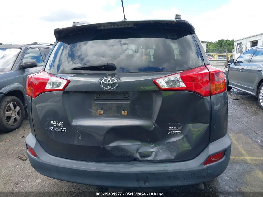 2014 Toyota Rav4 Xle VIN: 2T3RFREVXEW195834 Lot: 39431277