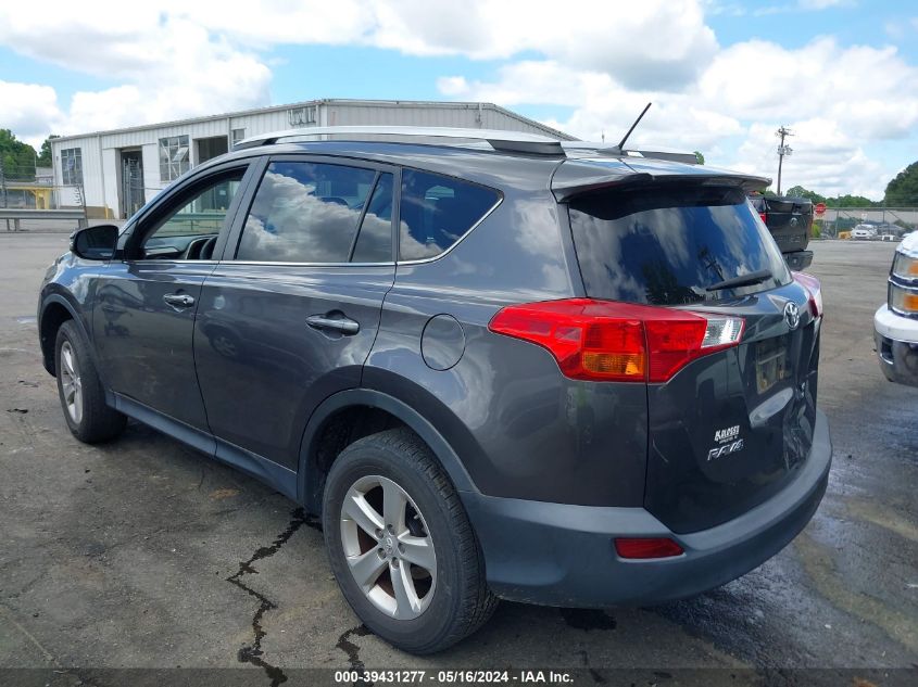 2014 Toyota Rav4 Xle VIN: 2T3RFREVXEW195834 Lot: 39431277