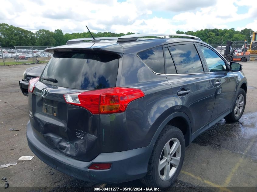 2014 Toyota Rav4 Xle VIN: 2T3RFREVXEW195834 Lot: 39431277