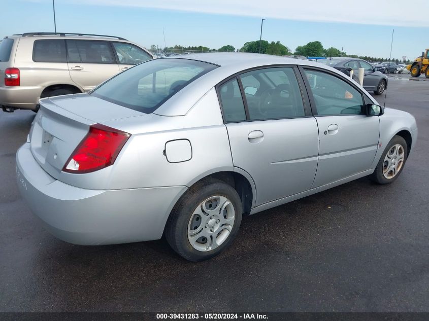 2003 Saturn Ion 2 VIN: 1G8AZ52F53Z158269 Lot: 39431283