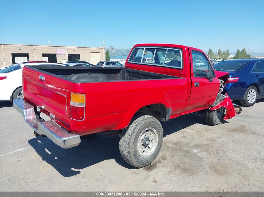 1990 Toyota Pickup 1/2 Ton Sht Wheelbase Dlx VIN: JT4VN01D4L2008166 Lot: 39431288