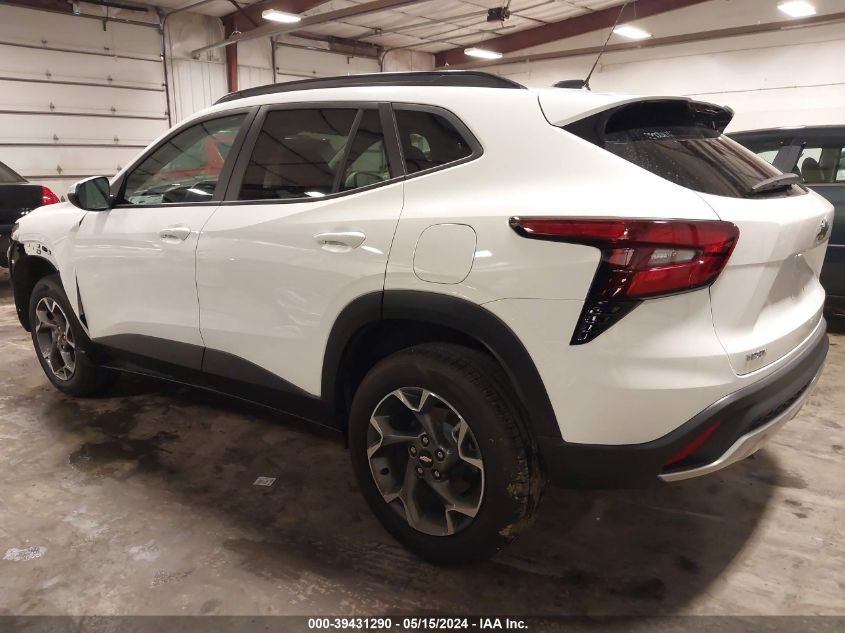 2024 Chevrolet Trax Fwd Lt VIN: KL77LHE27RC024612 Lot: 39431290