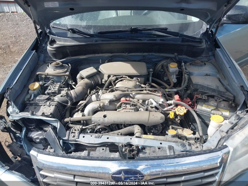 2010 Subaru Forester 2.5X VIN: JF2SH6BC2AH904092 Lot: 39431297