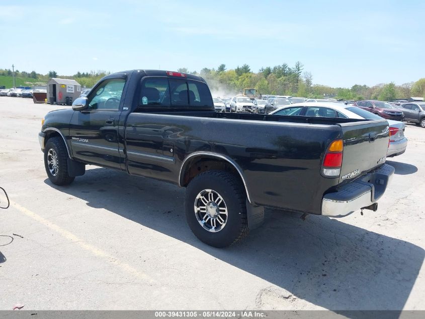 2002 Toyota Tundra Sr5 V8 VIN: 5TBKT44162S290084 Lot: 39431305