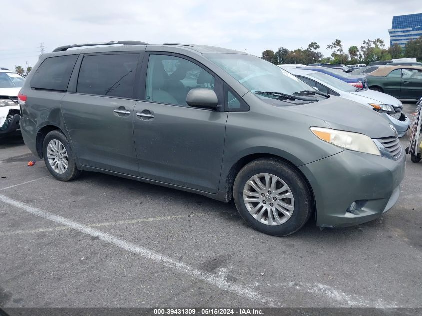 2011 Toyota Sienna Xle V6 VIN: 5TDYK3DC3BS144662 Lot: 39431309