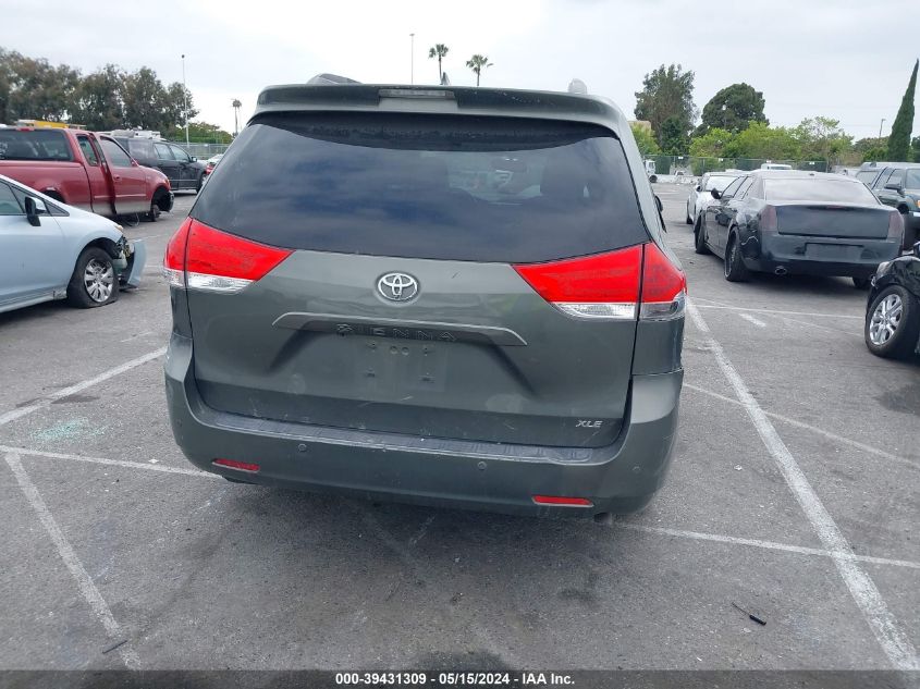2011 Toyota Sienna Xle V6 VIN: 5TDYK3DC3BS144662 Lot: 39431309