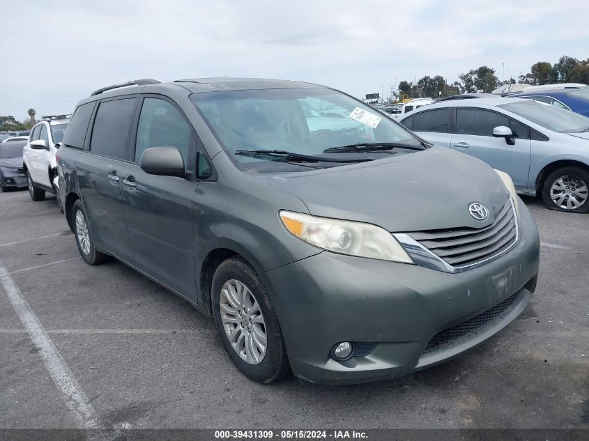 2011 Toyota Sienna Xle V6 VIN: 5TDYK3DC3BS144662 Lot: 39431309