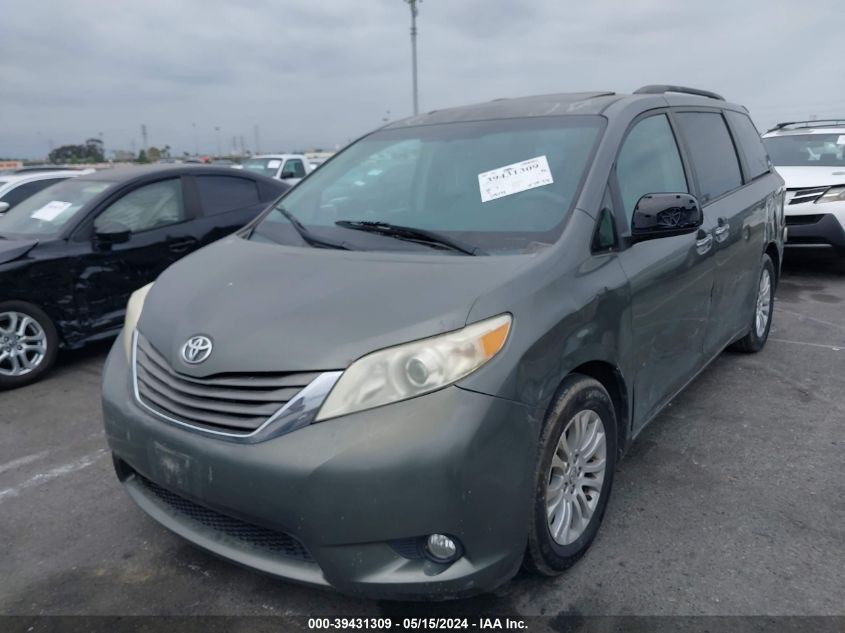 2011 Toyota Sienna Xle V6 VIN: 5TDYK3DC3BS144662 Lot: 39431309