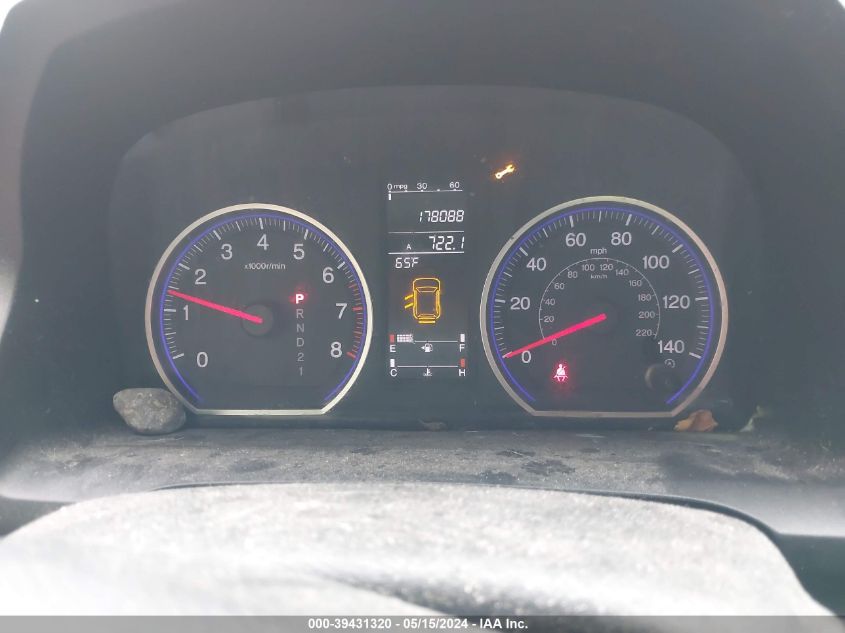 2007 Honda Cr-V Ex-L VIN: JHLRE38707C071612 Lot: 39431320