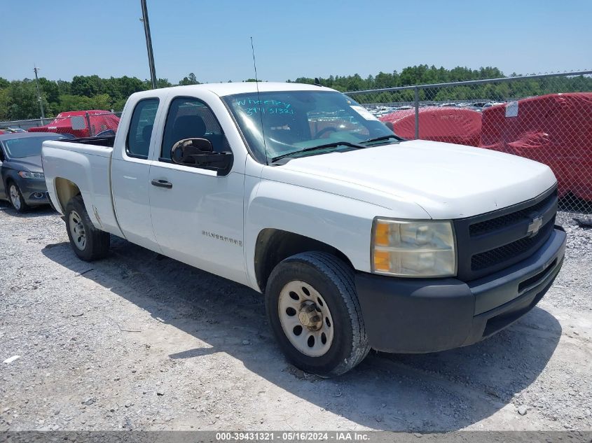 2009 Chevrolet Silverado 1500 Work Truck VIN: 1GCEC19X79Z105467 Lot: 39431321