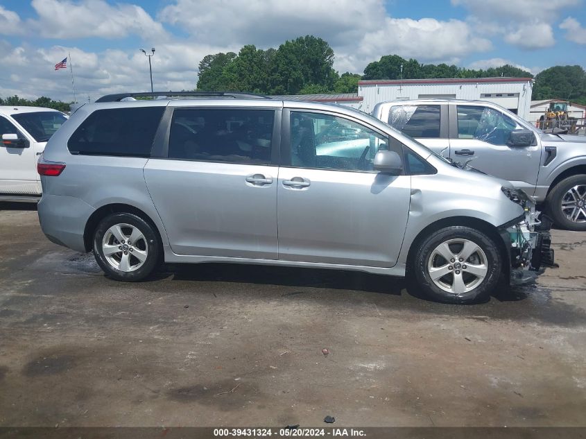 2019 Toyota Sienna Le 8 Passenger VIN: 5TDKZ3DC6KS971198 Lot: 39431324