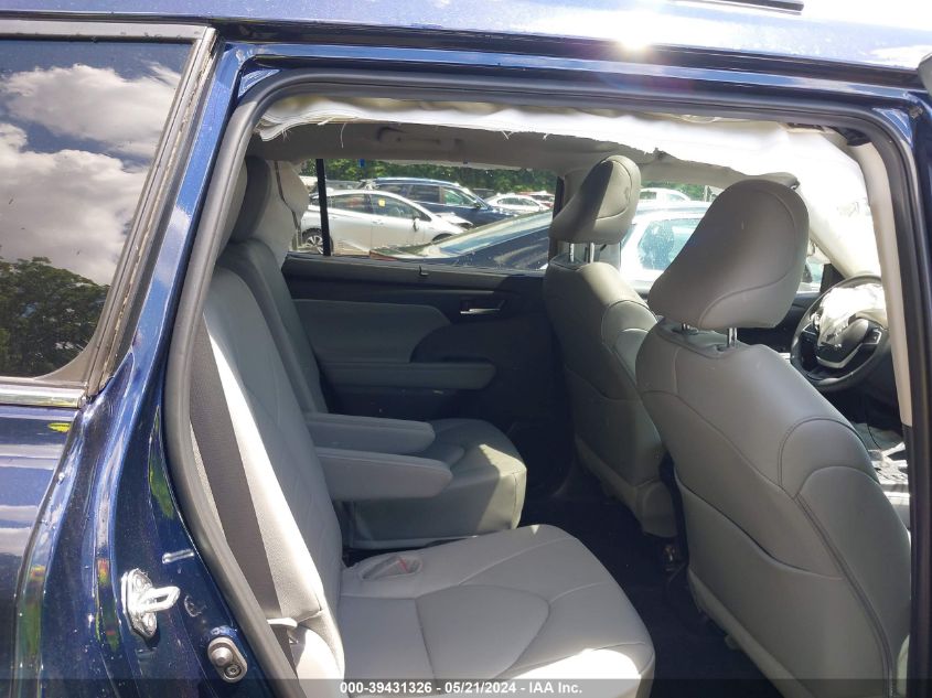 2024 Toyota Highlander Xle VIN: 5TDKDRBH8RS535849 Lot: 39431326