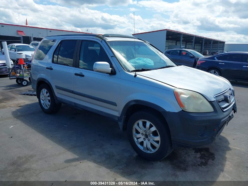 2005 Honda Cr-V Ex VIN: SHSRD78835U326259 Lot: 39431328