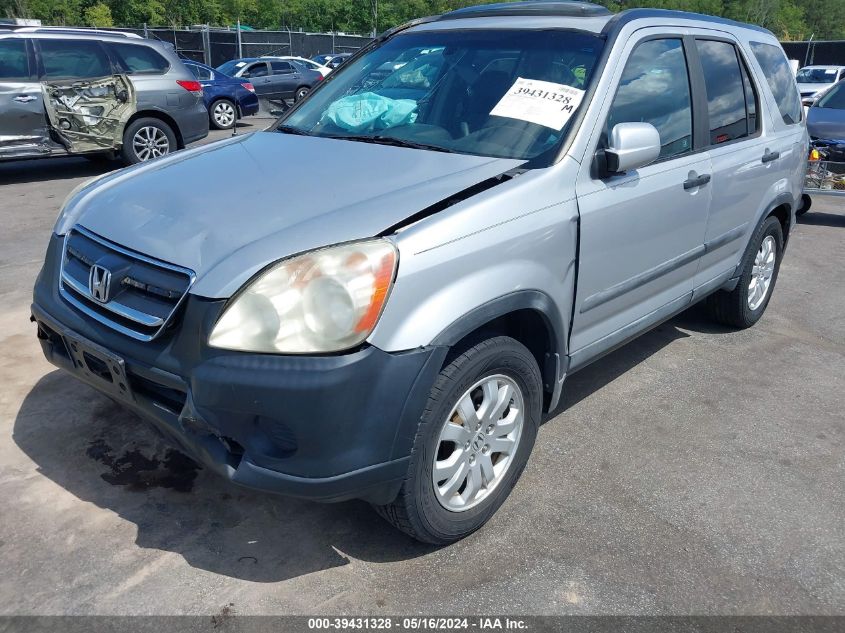 2005 Honda Cr-V Ex VIN: SHSRD78835U326259 Lot: 39431328