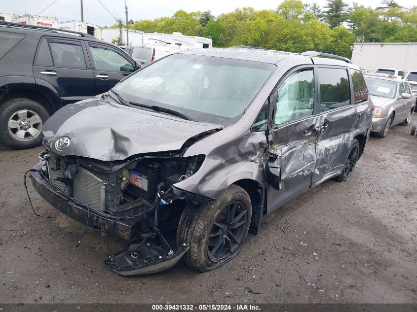 2014 Toyota Sienna Xle 7 Passenger VIN: 5TDDK3DC1ES091608 Lot: 39431332