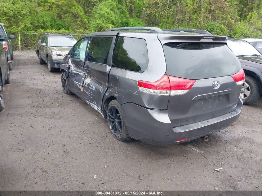 2014 Toyota Sienna Xle 7 Passenger VIN: 5TDDK3DC1ES091608 Lot: 39431332