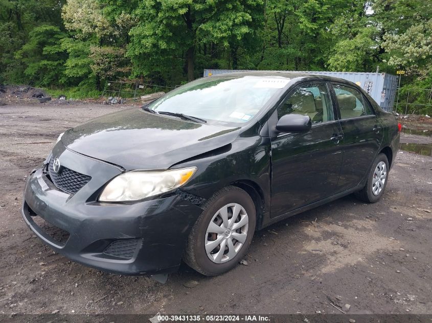 2010 Toyota Corolla Le VIN: 1NXBU4EE3AZ371507 Lot: 39431335