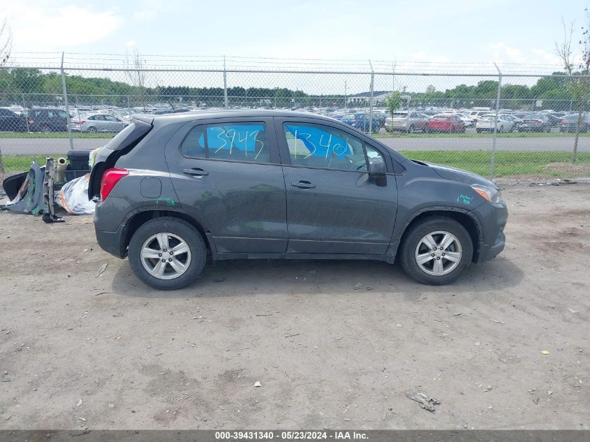 2020 Chevrolet Trax Fwd Ls VIN: 3GNCJKSB8LL186633 Lot: 39431340