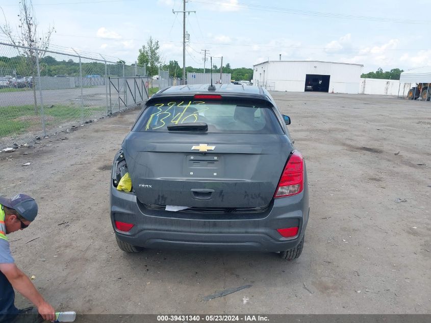 2020 Chevrolet Trax Fwd Ls VIN: 3GNCJKSB8LL186633 Lot: 39431340