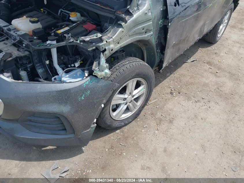 2020 Chevrolet Trax Fwd Ls VIN: 3GNCJKSB8LL186633 Lot: 39431340