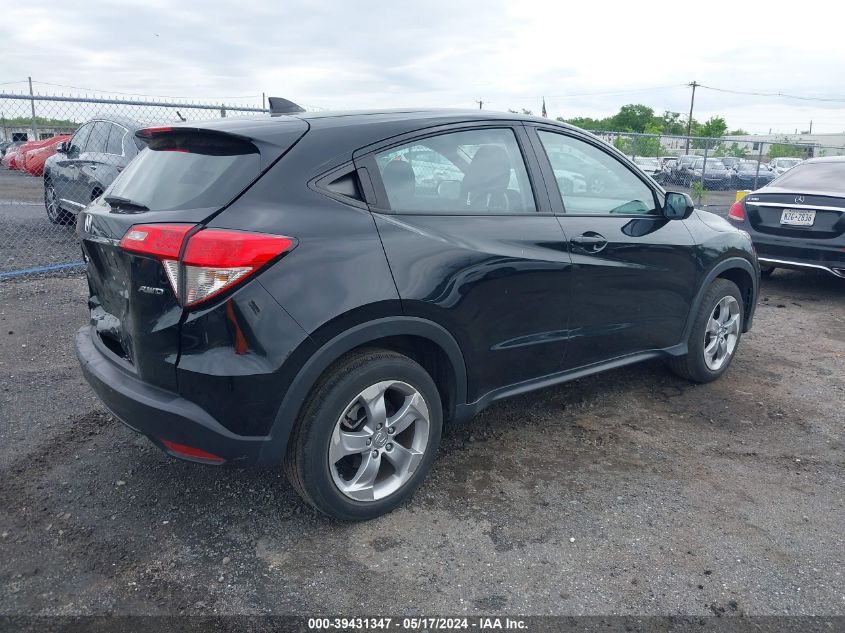 2019 Honda Hr-V Lx VIN: 3CZRU6H31KG717187 Lot: 39431347