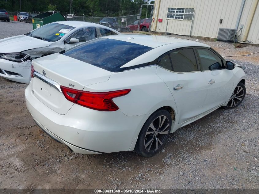 2017 Nissan Maxima 3.5 Sv VIN: 1N4AA6AP2HC429947 Lot: 39431348