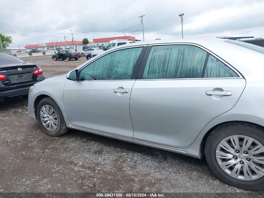 2012 Toyota Camry Le VIN: 4T4BF1FK8CR245858 Lot: 39431350