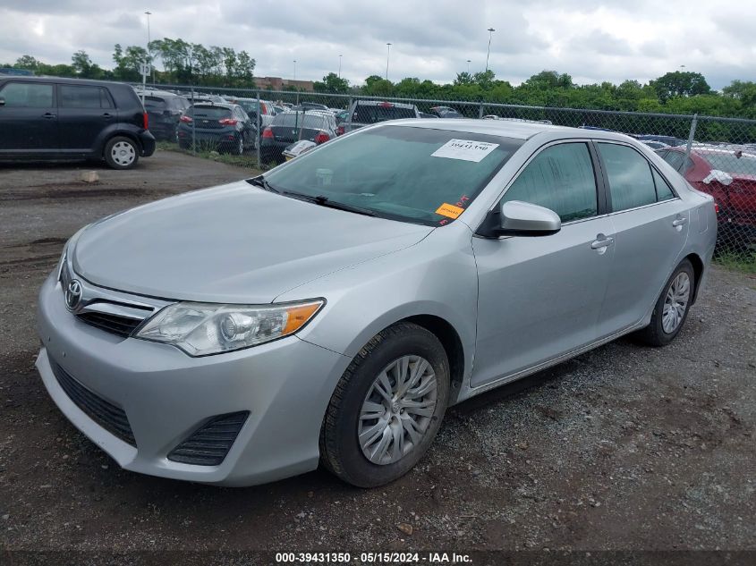 2012 Toyota Camry Le VIN: 4T4BF1FK8CR245858 Lot: 39431350