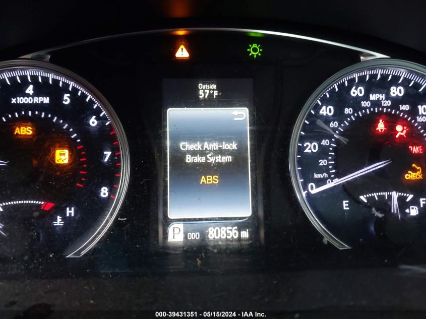 2016 Toyota Camry Xle V6 VIN: 4T1BK1FK7GU570657 Lot: 39431351