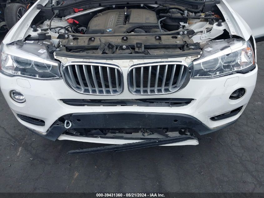 2017 BMW X3 XDRIVE35I - 5UXWX7C33H0W39424