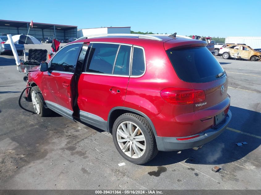 2014 Volkswagen Tiguan Se VIN: WVGBV3AXXEW079720 Lot: 39431364