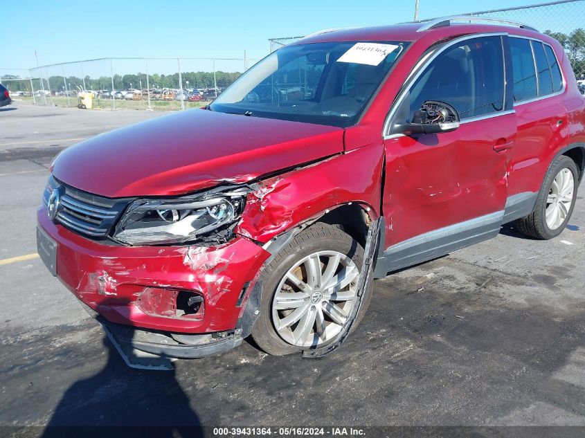 2014 Volkswagen Tiguan Se VIN: WVGBV3AXXEW079720 Lot: 39431364