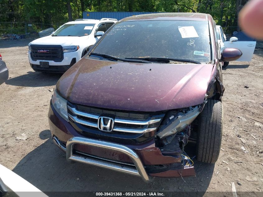 2014 Honda Odyssey Ex-L VIN: 5FNRL5H69EB135703 Lot: 39431368