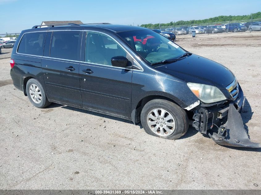 2005 Honda Odyssey Touring VIN: 5FNRL38855B102381 Lot: 39431369