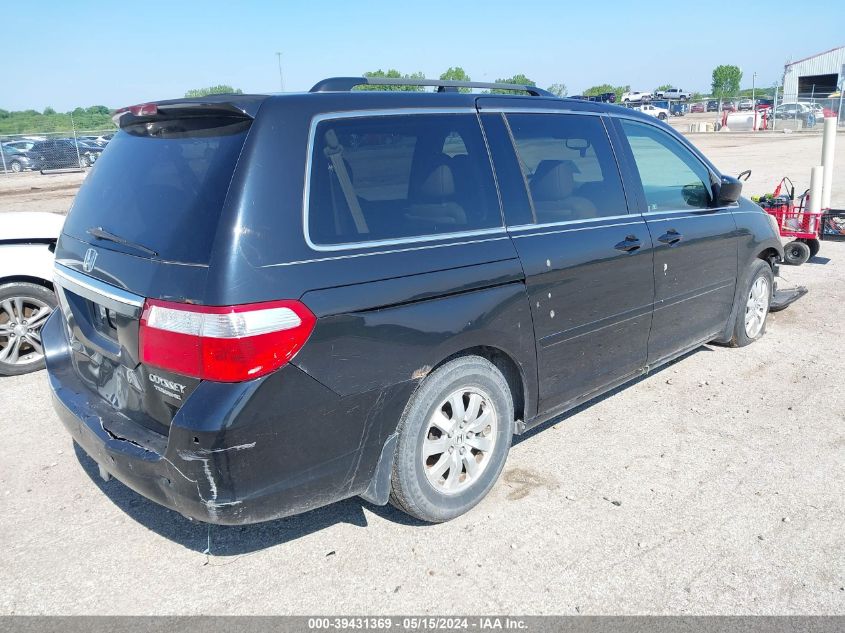 2005 Honda Odyssey Touring VIN: 5FNRL38855B102381 Lot: 39431369