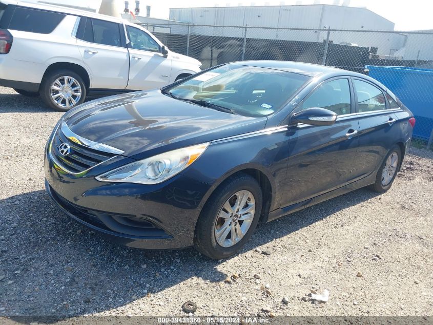 2014 HYUNDAI SONATA GLS - 5NPEB4AC9EH889441