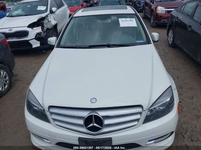 2011 Mercedes-Benz C 300 Luxury 4Matic/Sport 4Matic VIN: WDDGF8BB1BR168843 Lot: 39431387
