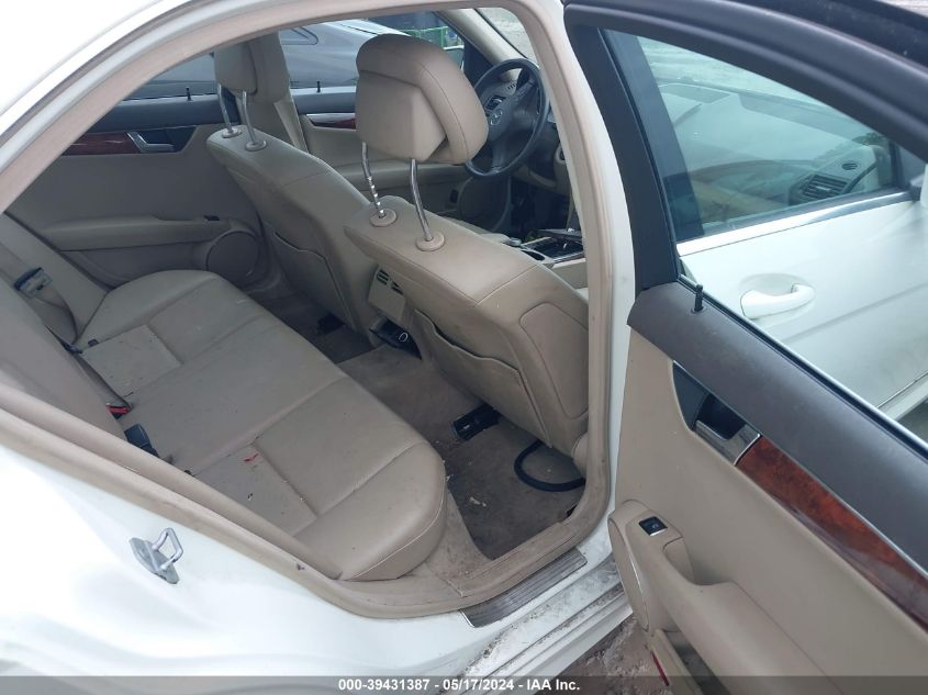 2011 Mercedes-Benz C 300 Luxury 4Matic/Sport 4Matic VIN: WDDGF8BB1BR168843 Lot: 39431387