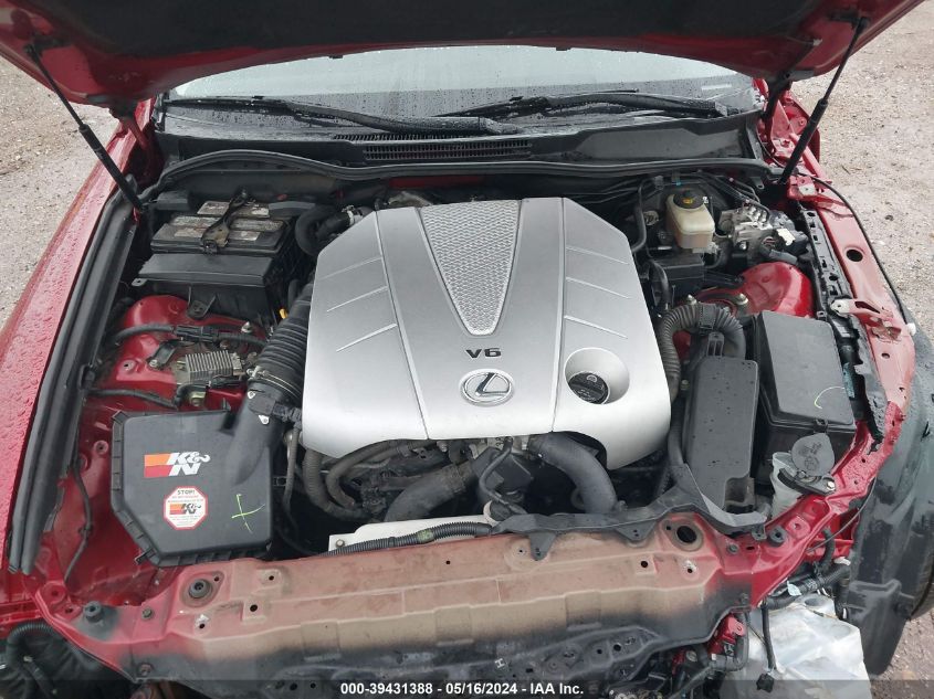 2006 Lexus Is 350 VIN: JTHBE262662002636 Lot: 39431388