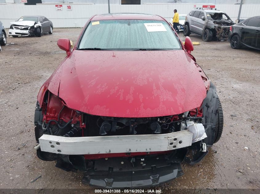 2006 Lexus Is 350 VIN: JTHBE262662002636 Lot: 39431388