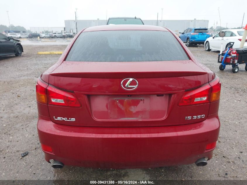 2006 Lexus Is 350 VIN: JTHBE262662002636 Lot: 39431388
