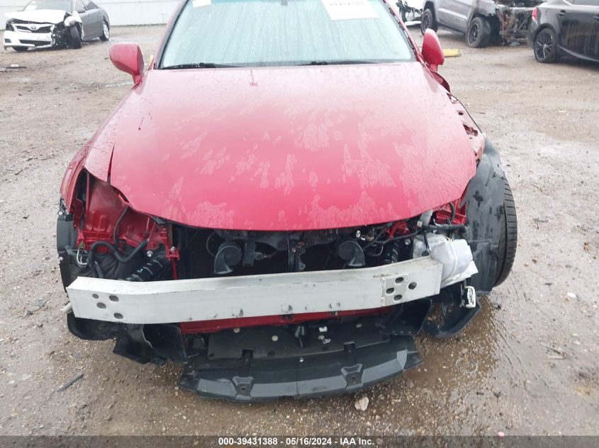 2006 Lexus Is 350 VIN: JTHBE262662002636 Lot: 39431388