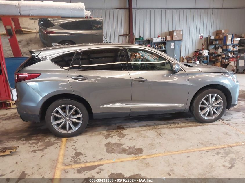 2022 Acura Rdx Technology Package VIN: 5J8TC2H52NL017129 Lot: 39431389