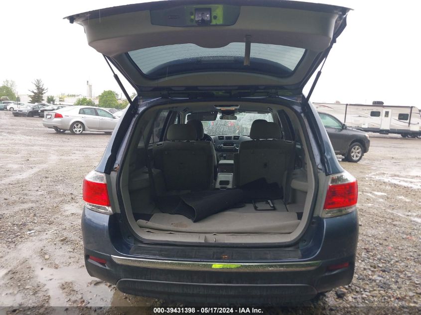 2012 Toyota Highlander Base V6 VIN: 5TDBK3EH3CS098610 Lot: 39431398