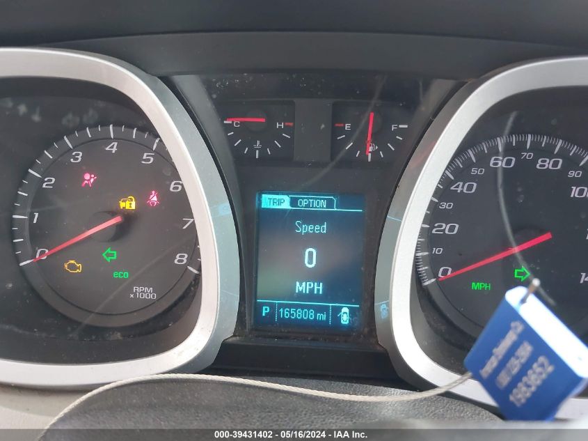 2014 Chevrolet Equinox 1Lt VIN: 1GNALBEK6EZ115830 Lot: 39431402